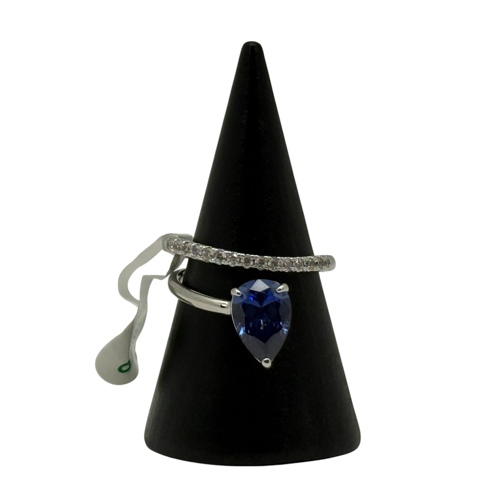 Bomb Party RBP6779 Swirls of Magic Light Tanzanite Cubic Zirconia Size 8 Ring